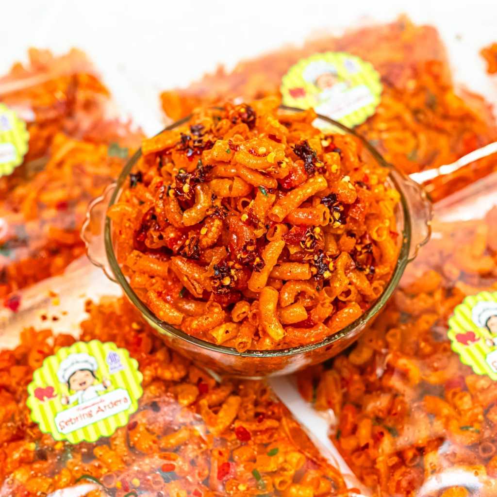 

macam- macam cemilan pedas kemasan per 250gr