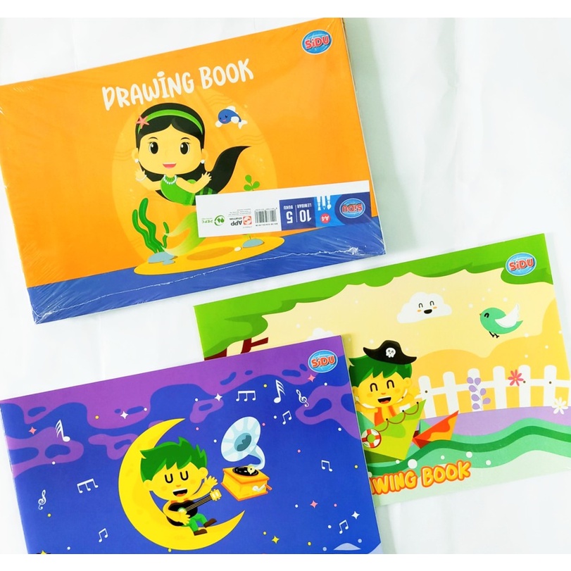 

Diskon Ekonomis Buku Gambar Sketsa A4 SIDU 1 lembar isi 5 pcs buku