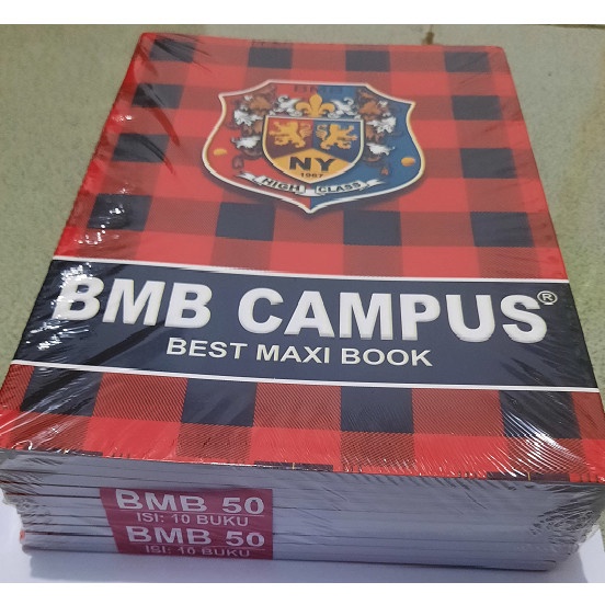 

Sekarang Populer Buku Tulis BMB Campus 5 lembar 1 Pack 1 Buku