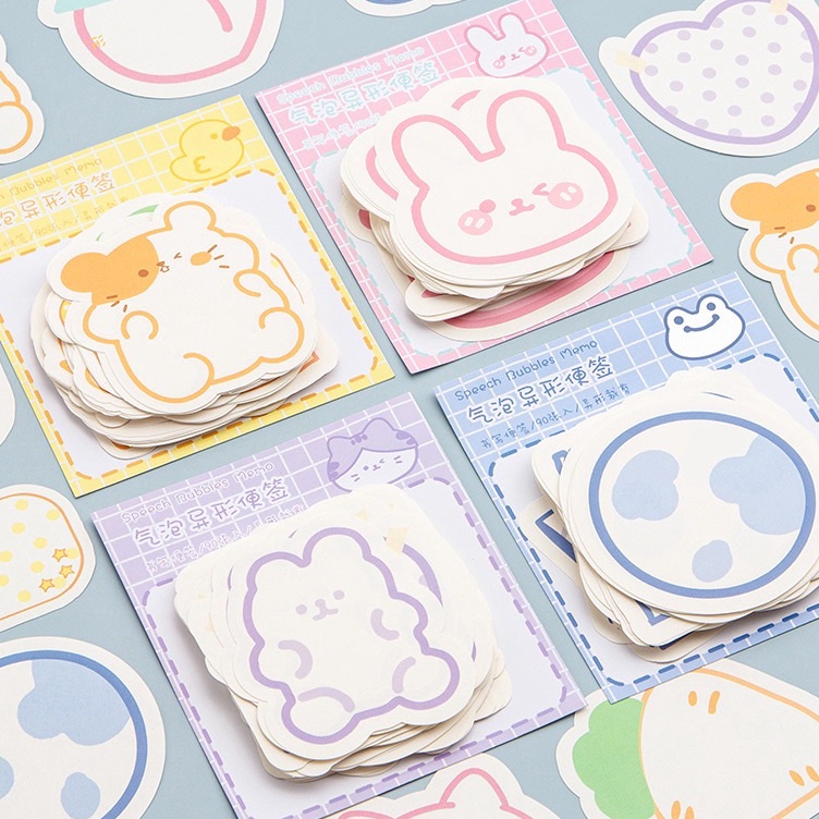 

Super Grosir KENSHO Sticky Notes Karakter Lucu isi 9 Lembar Import Korea Stick Note Sticker Memo Tempel Penanda