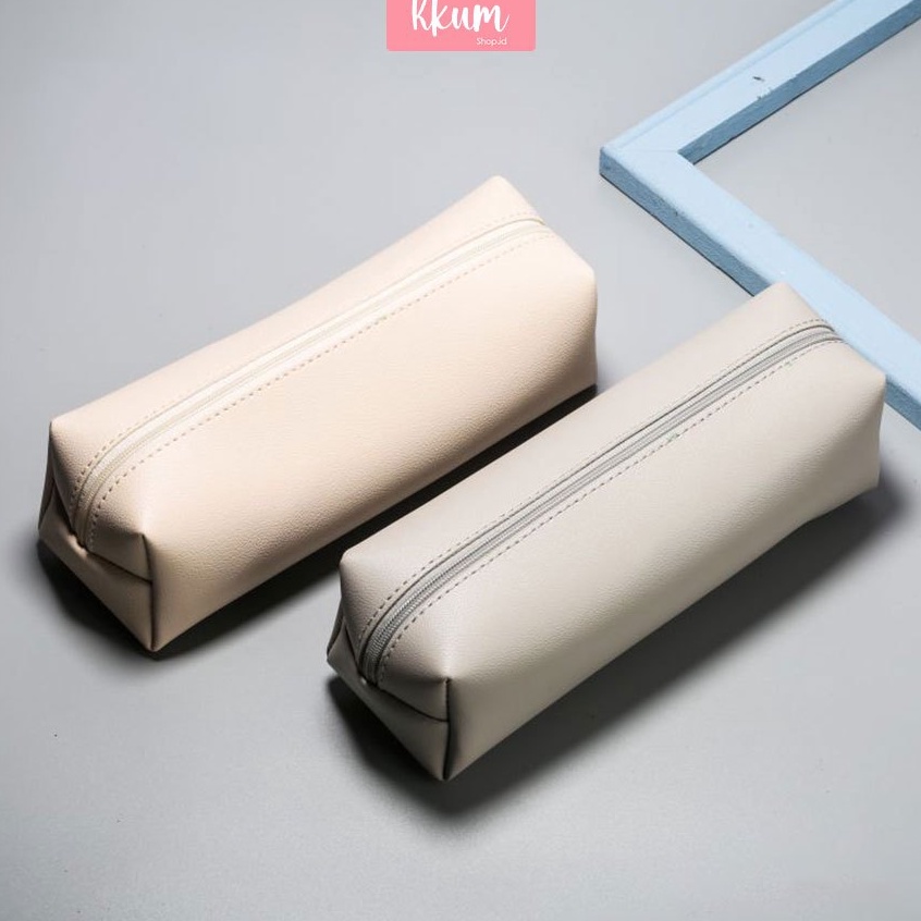 

Top Seller Tempat pensil bahan kulit Pencil case korean style aesthetic