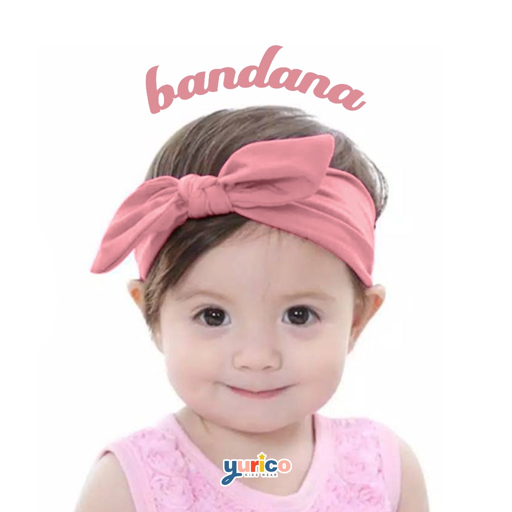 Bandana Bayi Pita Kelinci Bando Balita Perempuan