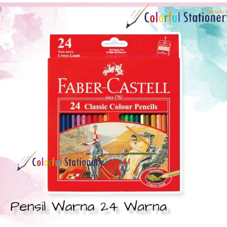 

Update Harga Pensil Warna Faber Castell Panjang 24 warna