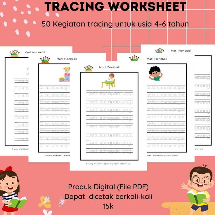 

Baru Bermanfaat Tracing Worksheet