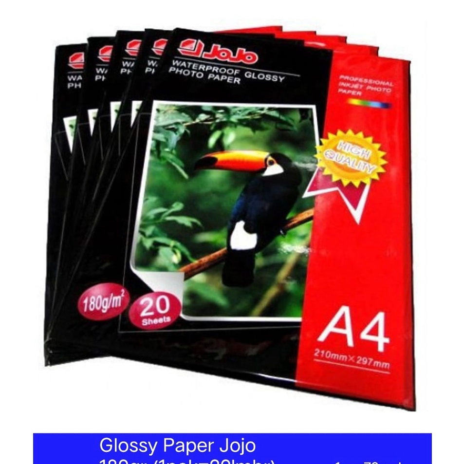

Best Promote Glossy Paper DAVIS JOJO 18gr A4