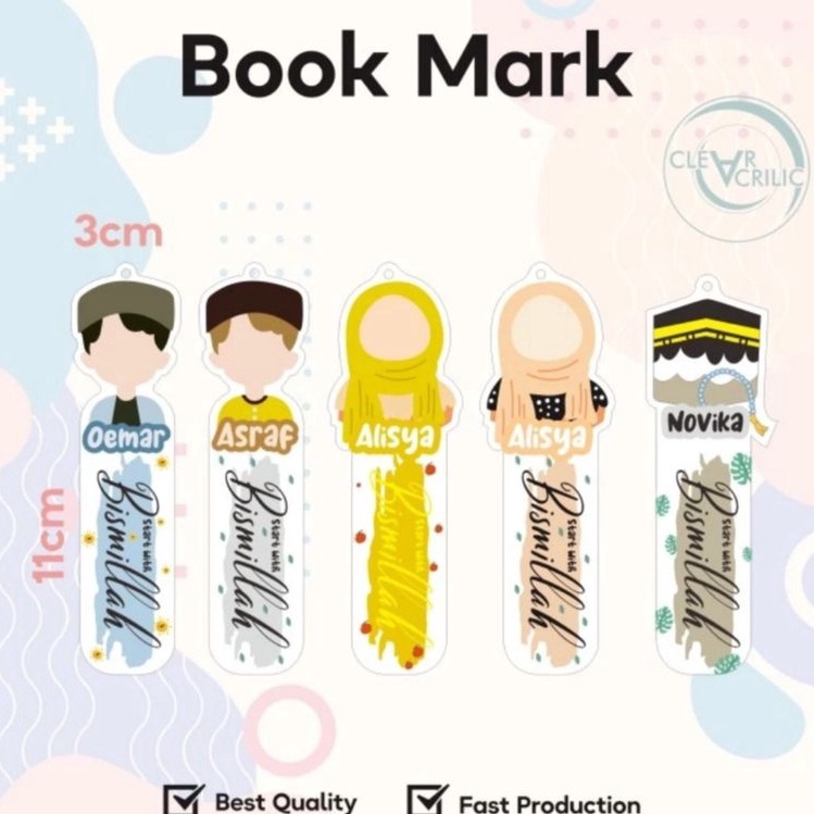 

Free Ongkos Kirim Bookmark Akrilik Pembatas Buku Akrilik
