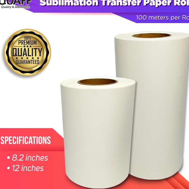 

Super Korting Kertas Roll Sublime Paper 1GSM 21M1MQUAFF Sublimation Transfer Paper Roll