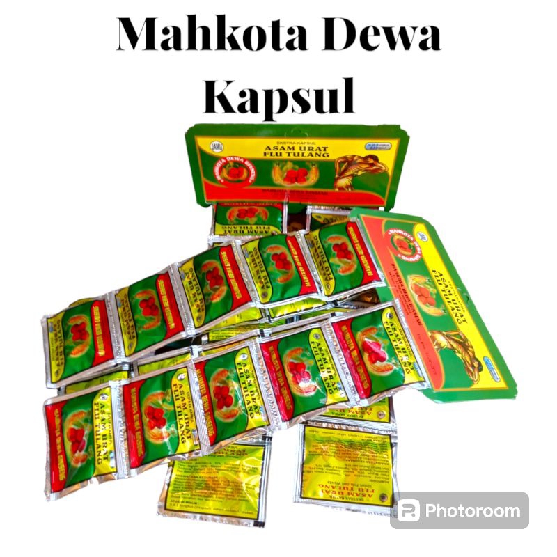 Mahkota Dewa Kapsul Plus Gingseng isi 20 Sachet