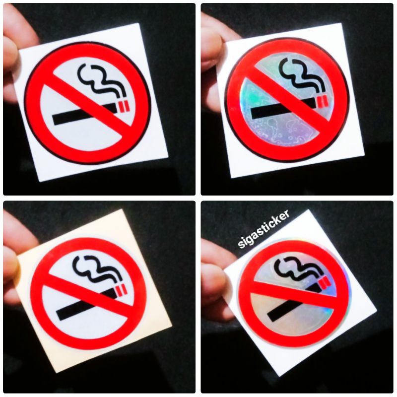 

STIKER DILARANG MEROKO STICKER NO SMOKING CUTTING