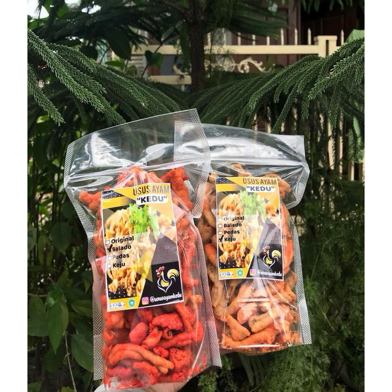 

Kripik usus OriginaL 250grm pedas daun jeruk