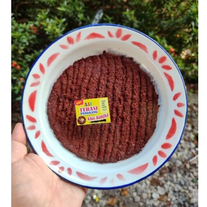 

Terasi piring bangka terasi panggang bangka asli merk AAI