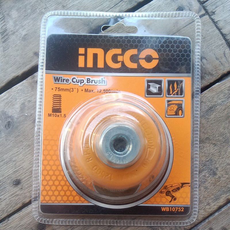 Sikat kawat Mangkok 3 inc