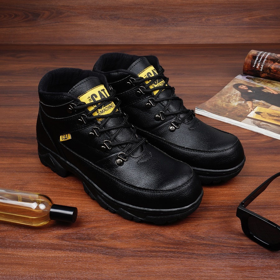 NEW Sepatu Safety Pria Boot Ujung Besi Cat sopi Septi Boots Proyek Kerja Lapangan Sefty Outdoor