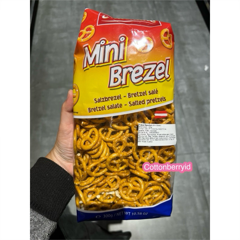SNACKLINE SALTED PRETZEL MINI BREZEL Biscuit - 300gr