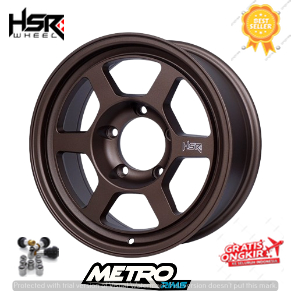 VELG RACING HSR TOKYO RING 16 PCD 5X139,7 WARNA BRONZE