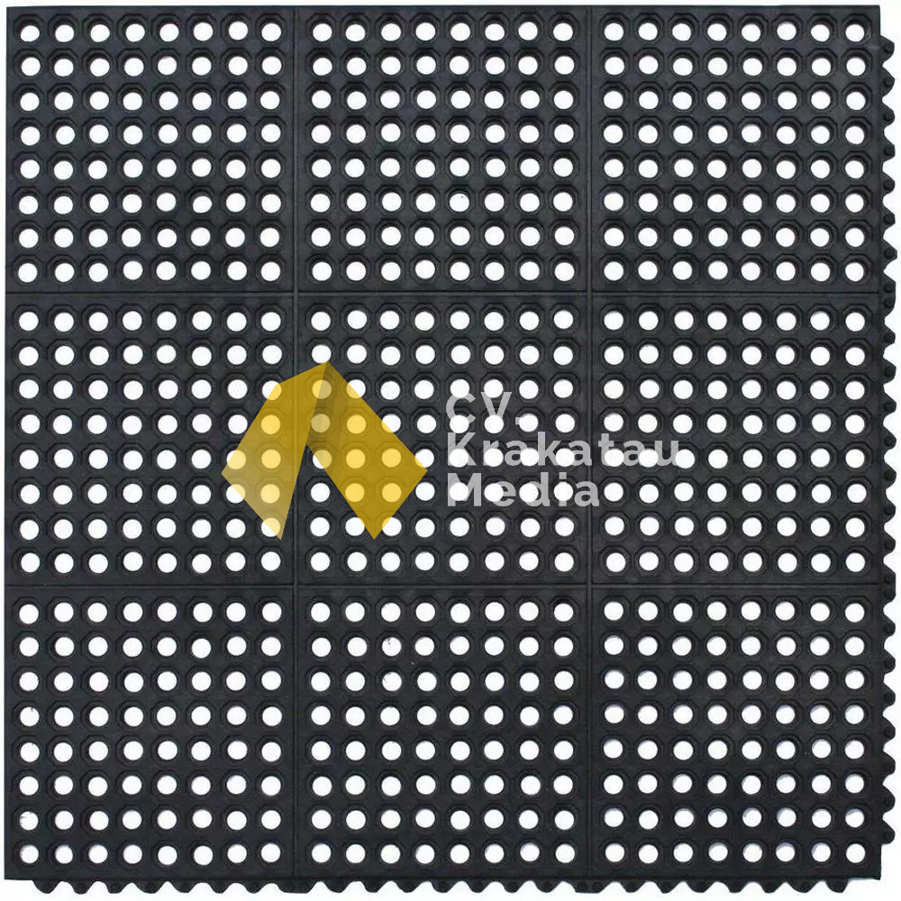 Keset Karpet Karet Anti Slip Kamar Mandi Uk. 90 x 90 cm