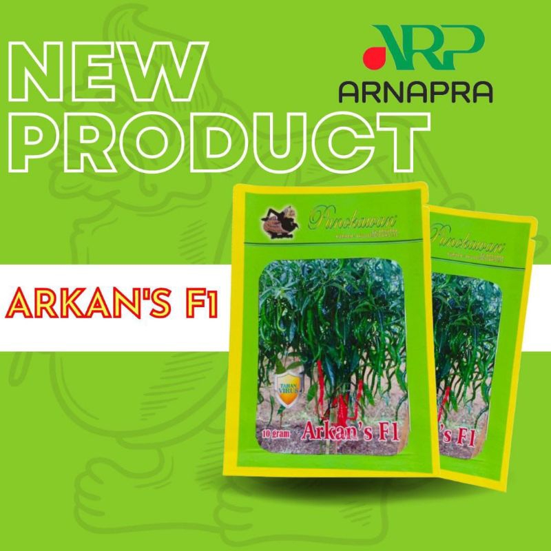 

CABE MERAH KERITING ARKAN'S F1 BELI 5 FREE 1