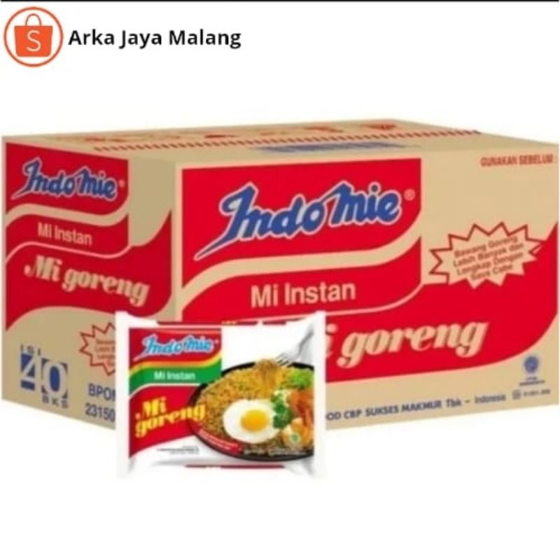 Indomie Goreng Spesial mie instant 1 dus isi 40 pcs