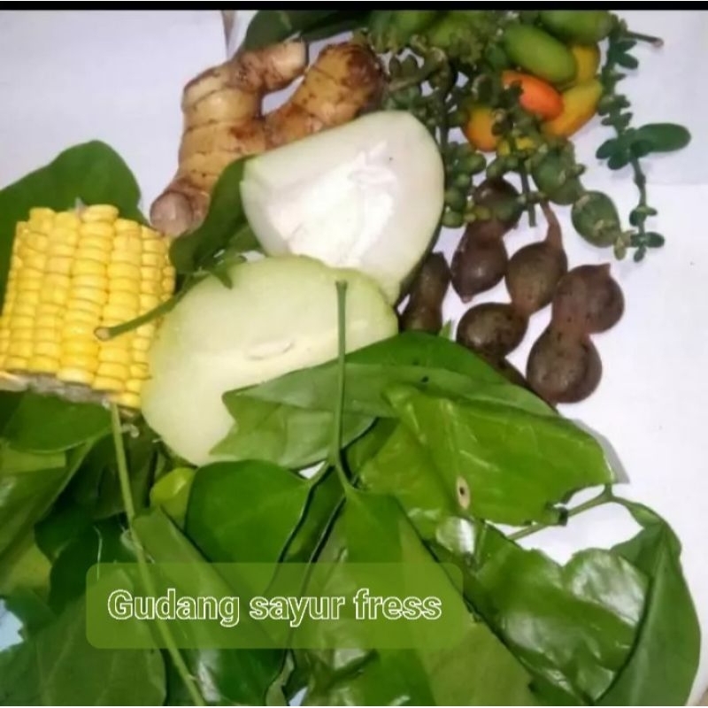 

paket sayur asem perbungkus