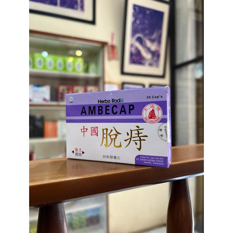 Ambecap TUOGE obat herbal wasir dan ambeian