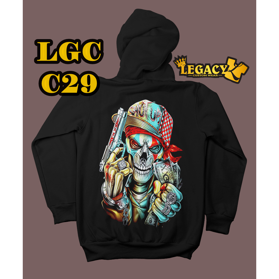 SWEATER HOODIE LGC C29 COTTON FLEECE 330