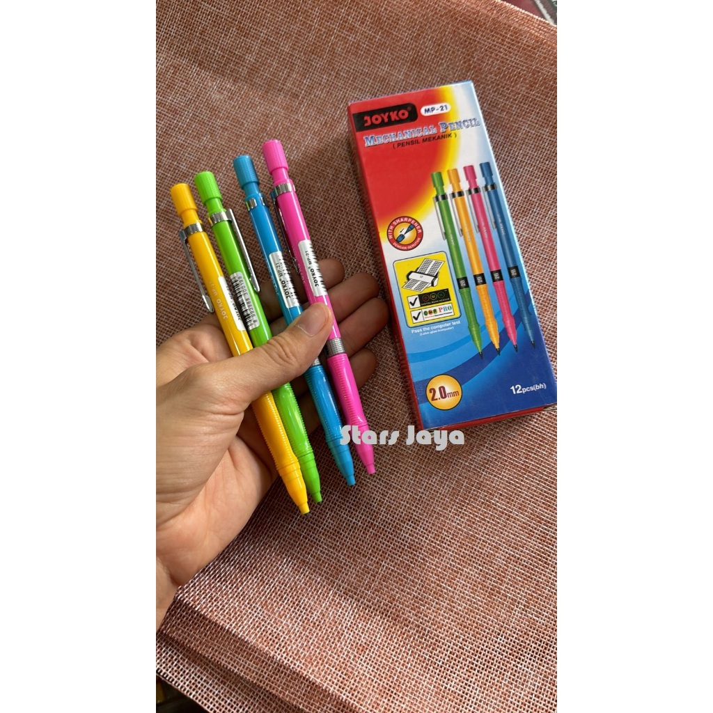 

Pensil Mekanik / Isi Besar / Tebal 2.0mm