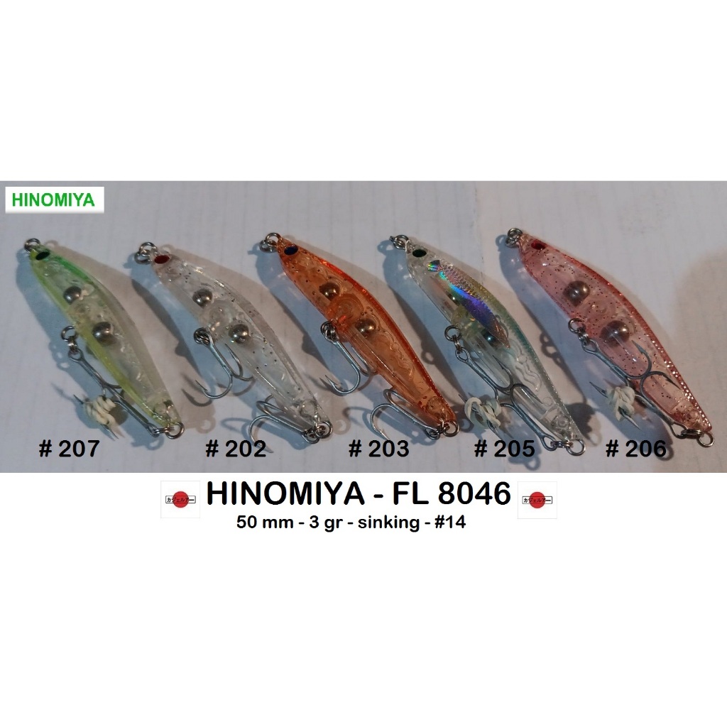 HINOMIYA - FL 8046 (mini stickbait)