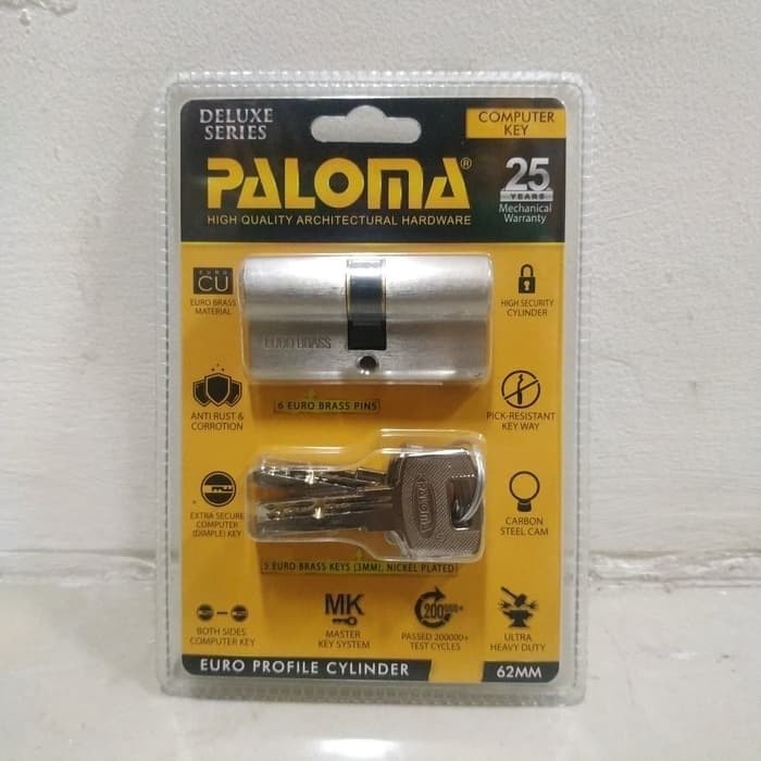 CLP514 (CYLINDER PALOMA DELUXE DC-CK 62MM SN)