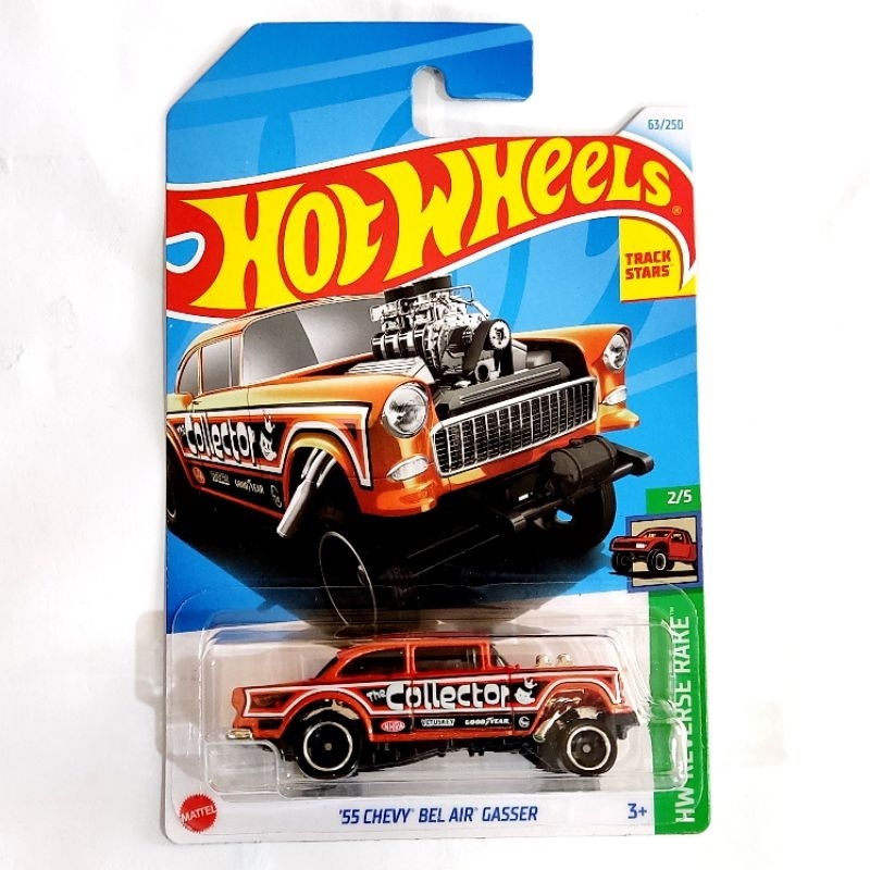 Hot Wheels 55 Chevy Bel Air Gasser Collector - D2024