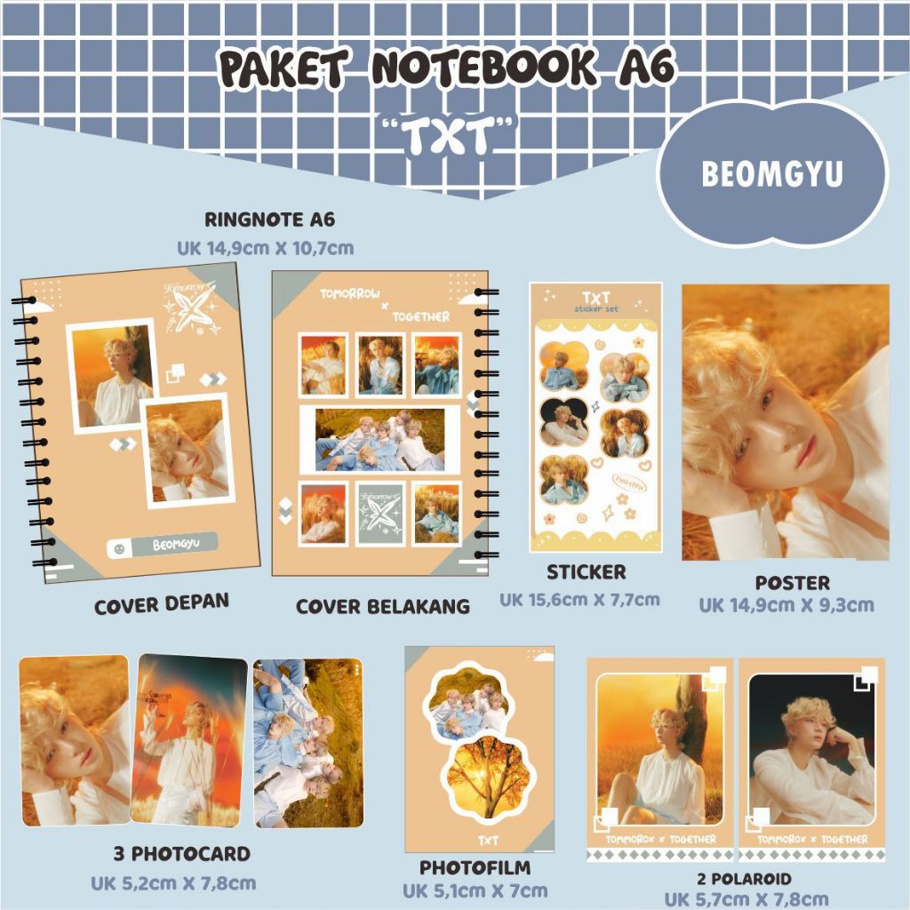 

(PACKING BOX) PAKET HEMAT NOTEBOOK A6 TXT - MINISODE 3
