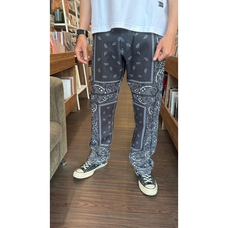 Celana panjang motif bandana Celana Looseepants the original outfit