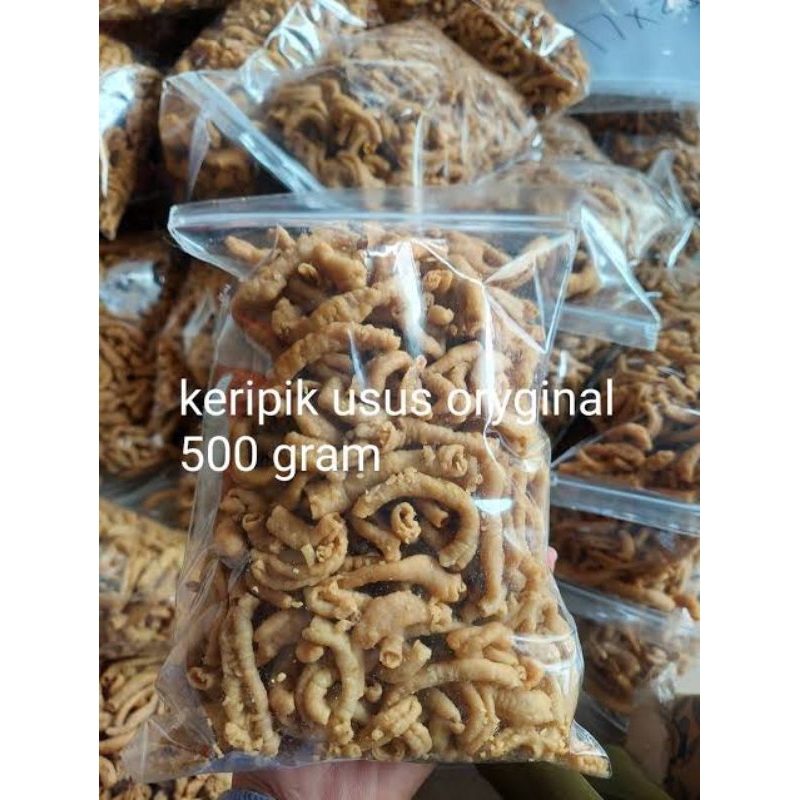 

Kripik usus ayam crispy 500gr original