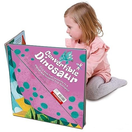 Convertible Dinosaur Story Book