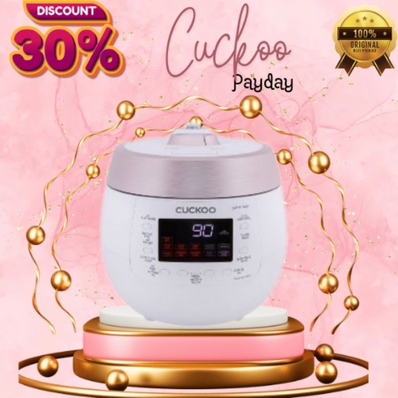[TERMURAH]Cuckoo Twin Pressure Cooker||CRP-RT1008F Garansi Resmi 1 Tahun