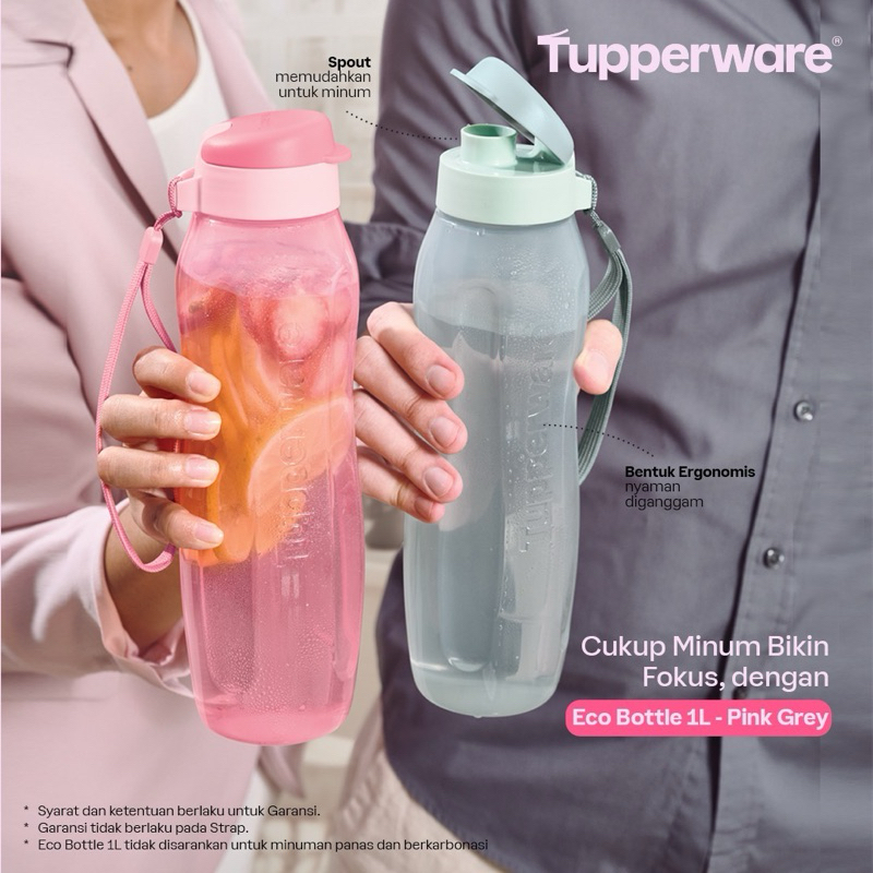 Botol Tupperware Promo , Eco Bottle 1 Liter , 1,5 Liter , 2Liter