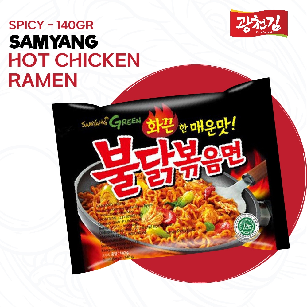 

Samyang Mie Instant Goreng Hot Chicken Ramen Original Pck 140g