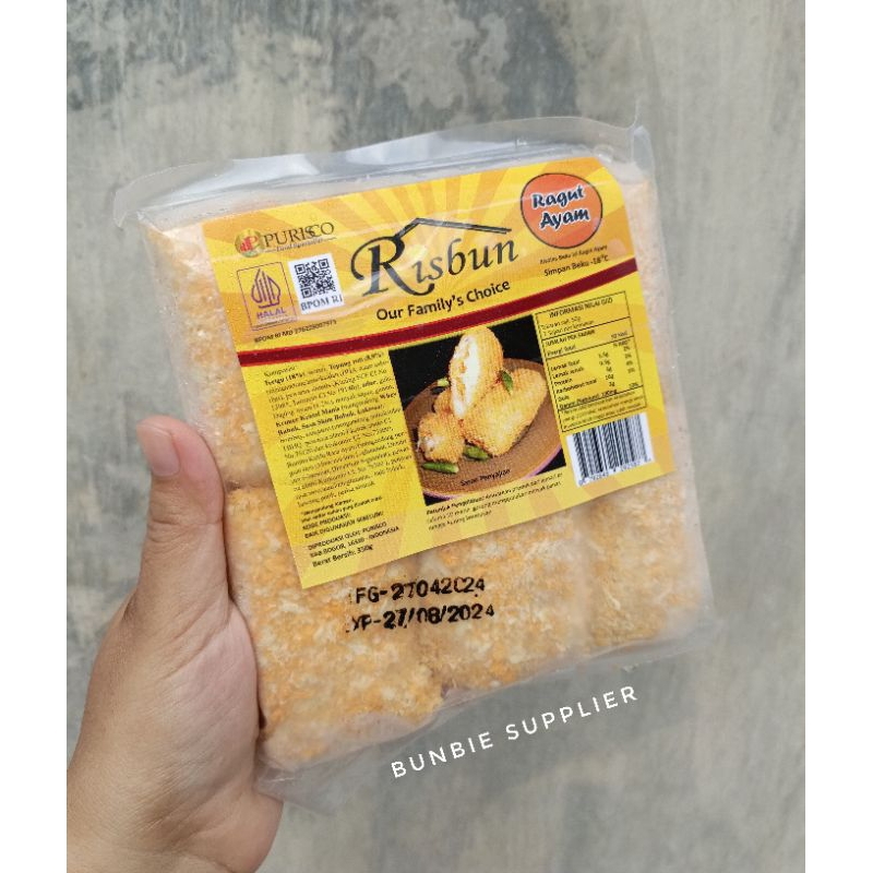 

Risbun RISOLES Ragut Ayam ISI 6pcs (PACK) | Risoles Rougut Ayam Frozen