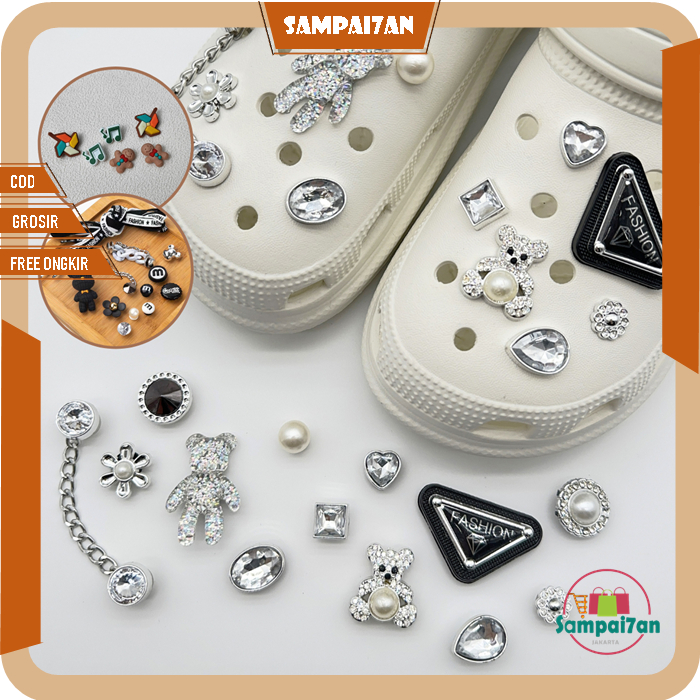 Aksesoris Lucu Sepatu Sandal Crocs Shoe Charms Pin Hiasan Sandal ACC-CROCS