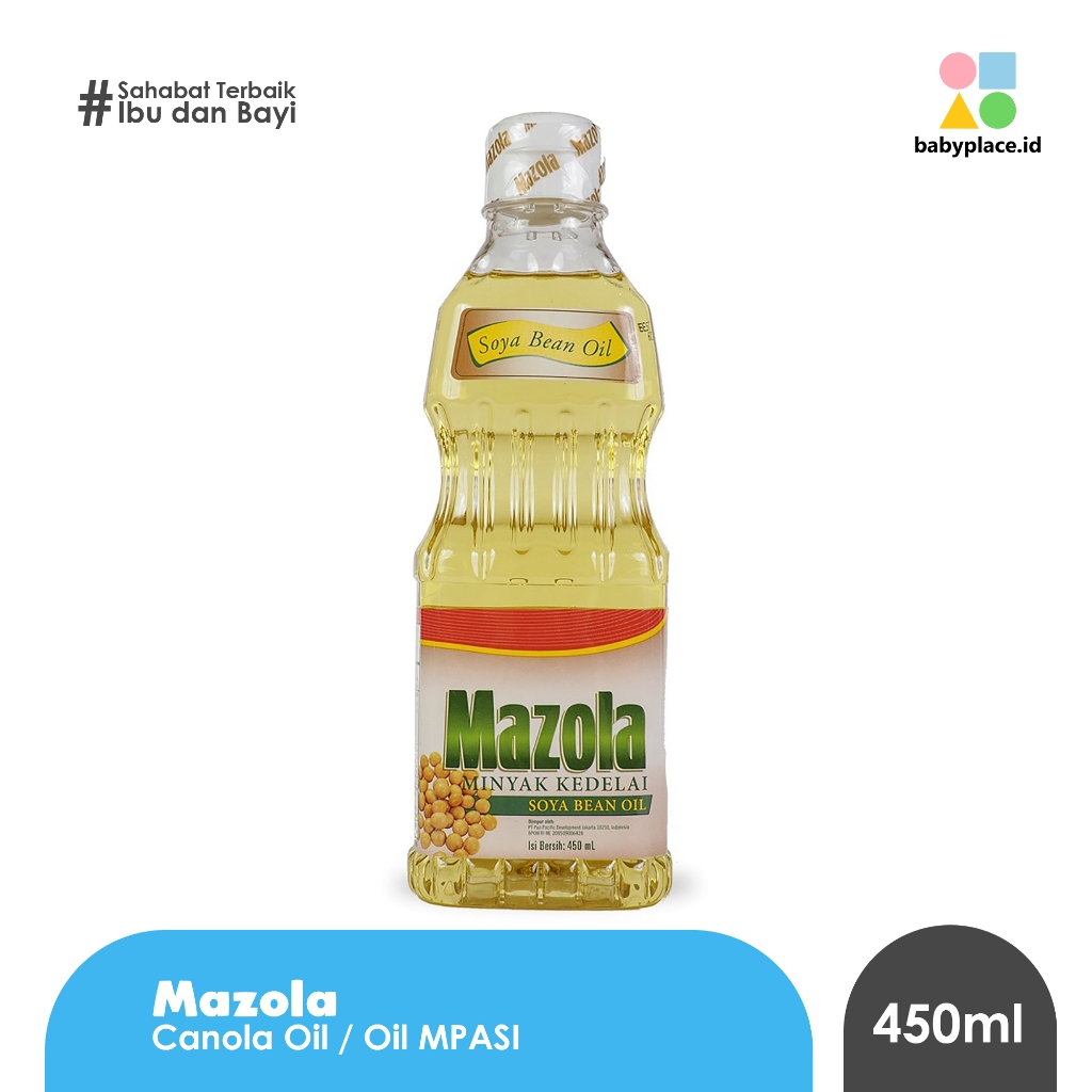 

MAZOLA - Canola Oil 450 mL / Oil Mpasi Penambah Berat Badan Anak