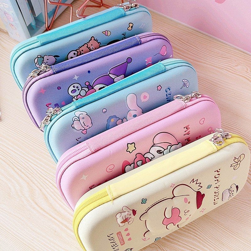 

PENCIL CASE SANRIO tempat pensil sanrio kuromi hello kitty cinamoroll melody pompurin kotak pensil