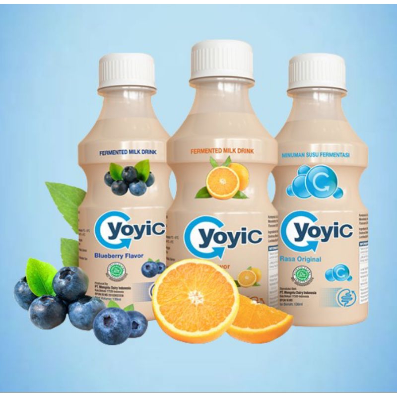 

[12 BOTOL] YoyiC Minuman Susu Fermentasi (Original,Orange,Blueberry)