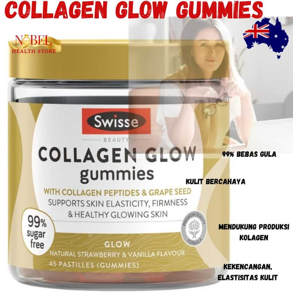 swisse beauty collagen glow gummies 45 gummies
