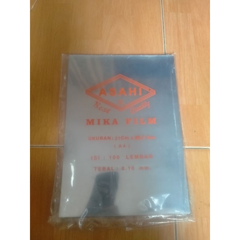 mika film/ laminating bening A4, 10 pcs