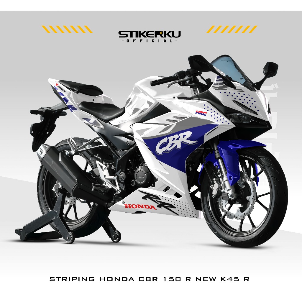 STRIPING CBR150R K45R / MOTIF 17 / CBR 150R / STICKER / STIKER MOTOR / HONDA CBR150 / KAULADECAL