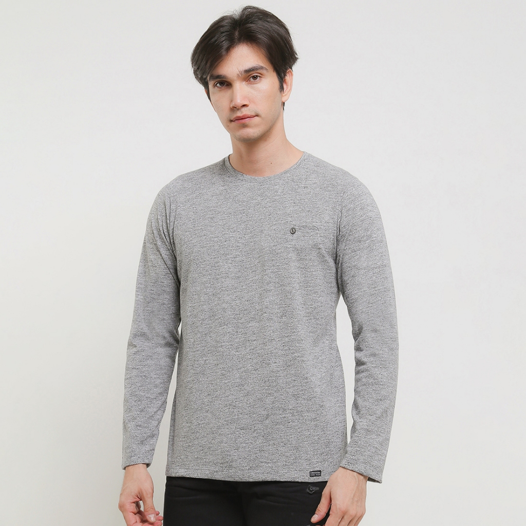 Cressida The Next Level Kaos T-Shirt Longsleeve Grey I036A