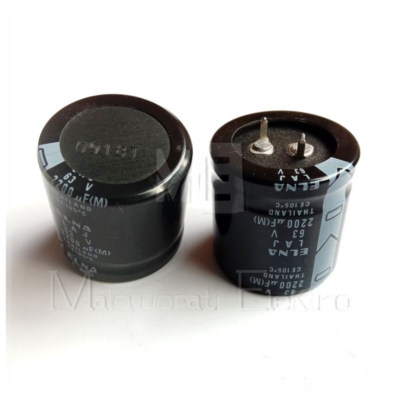 Elco 2200uf 63v ELNA