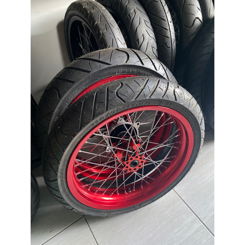 Roda set ban set velg set supermoto crf150L ban irc