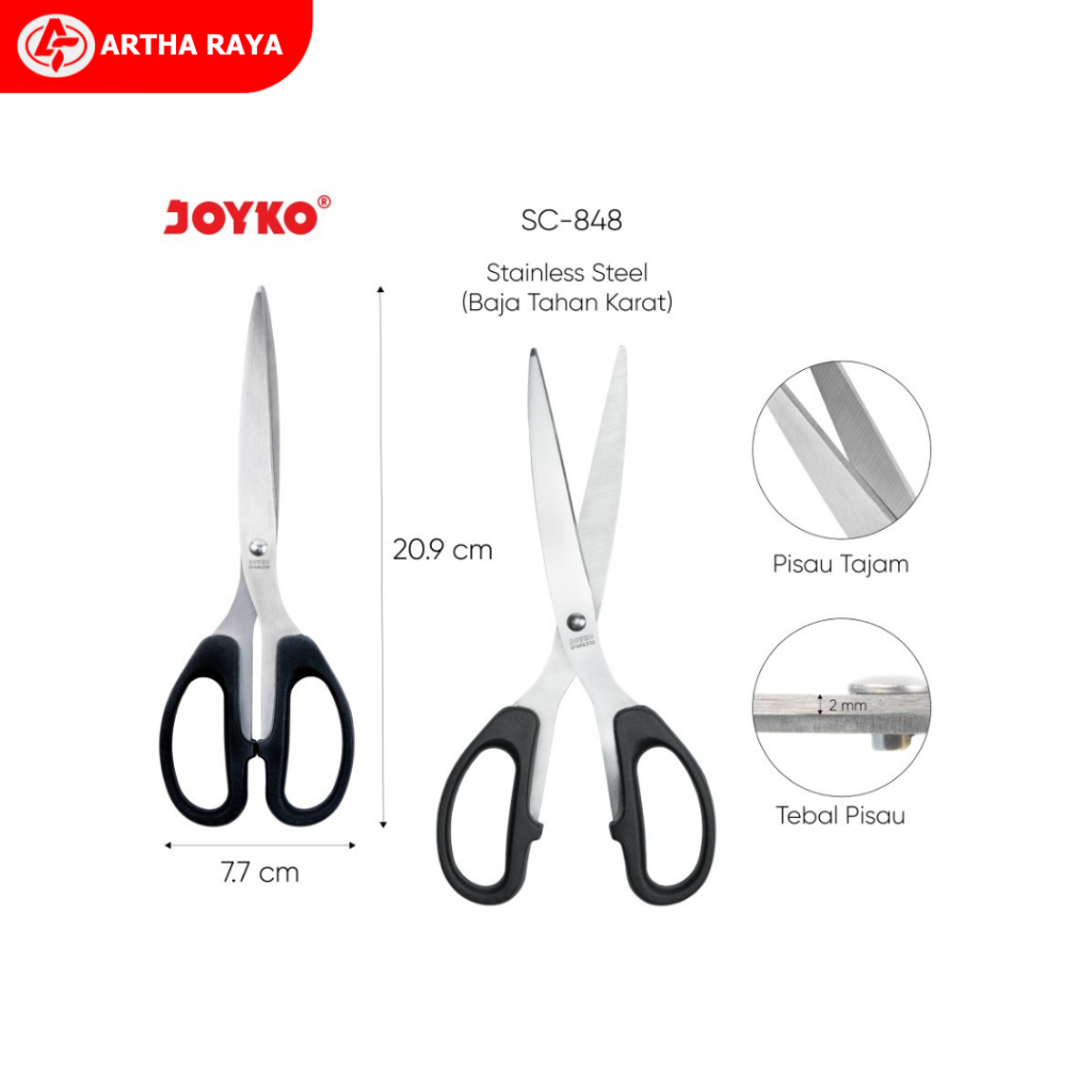 

Gunting Joyko SC-828 SC-838 SC-848