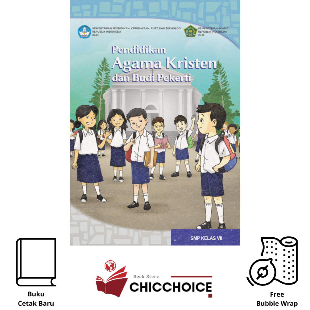 Buku Pendidikan Agama Kristen Kelas 7 SMP Kurikulum Merdeka
