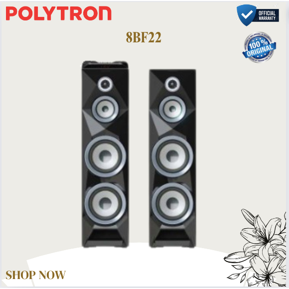 POLYTRON SPEAKER AKTIF PAS 8BF22/8B-F22/8B F22/8BF22/POLYTRON SPEAKER 8"/POLYTRON SPEAKER AKTIF ORI